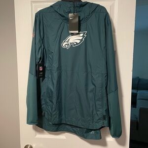 Nike Men’s Philadelphia Eagles Half Zip Pullover NWT
